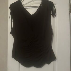 Fashion to figure ruched tank top